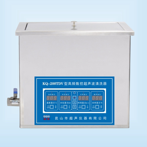 昆山舒美KQ-200TDV高頻超聲波清洗器