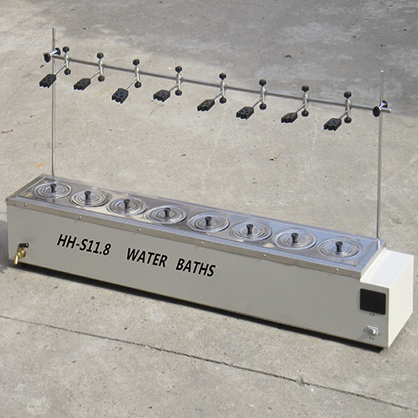 江蘇金怡HH-S11.8數顯單列八孔水浴鍋