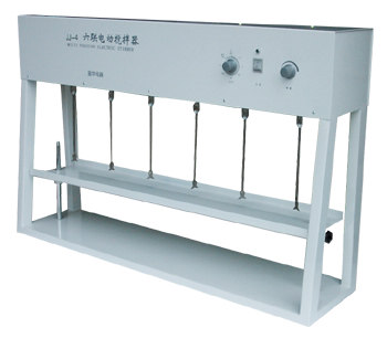 常州國華JJ-4數顯六聯同步電動攪拌器